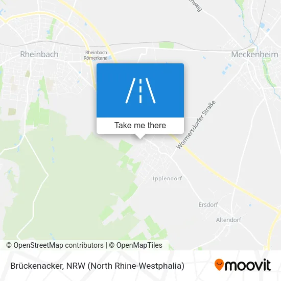 Карта Brückenacker