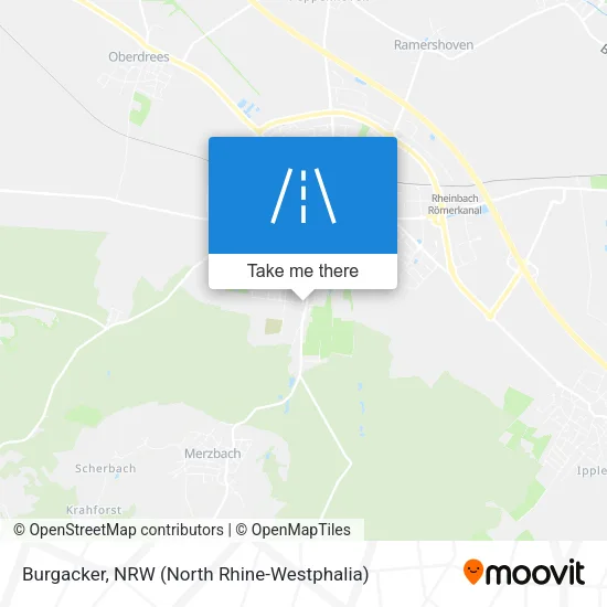 Карта Burgacker