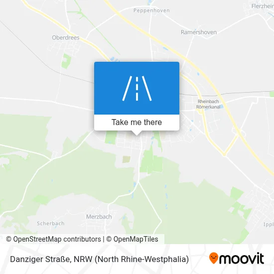 Danziger Straße map