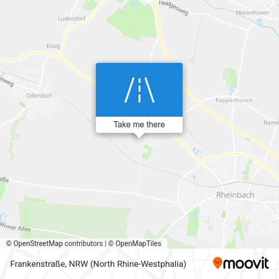 Frankenstraße map