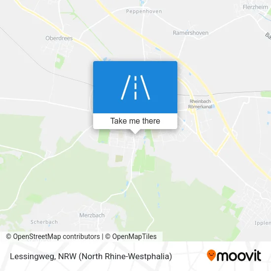 Карта Lessingweg