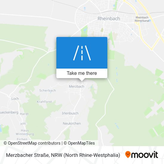 Merzbacher Straße map
