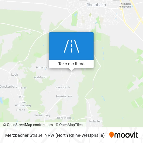 Merzbacher Straße map