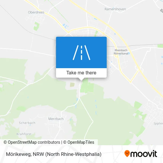 Карта Mörikeweg