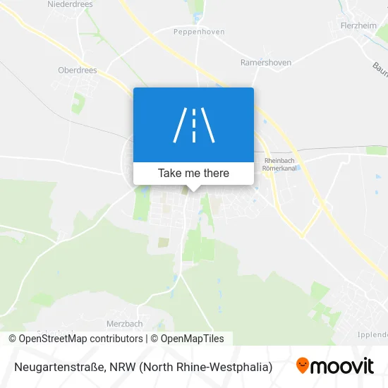 Neugartenstraße map