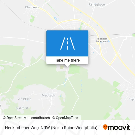 Карта Neukirchener Weg