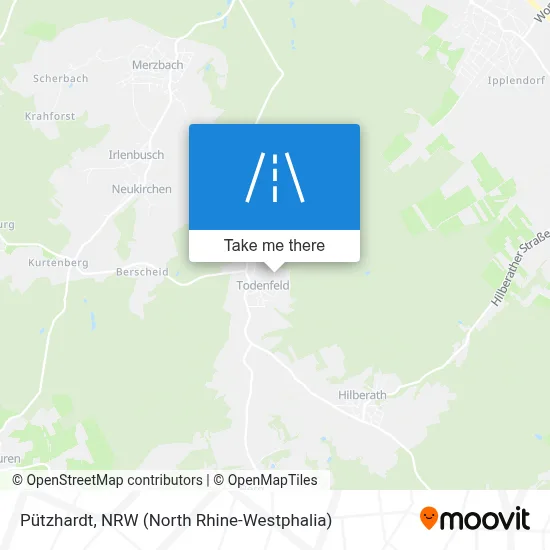 Pützhardt map