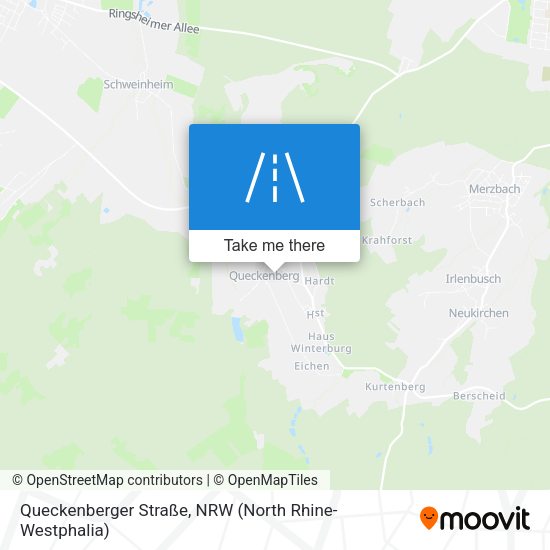 Queckenberger Straße map