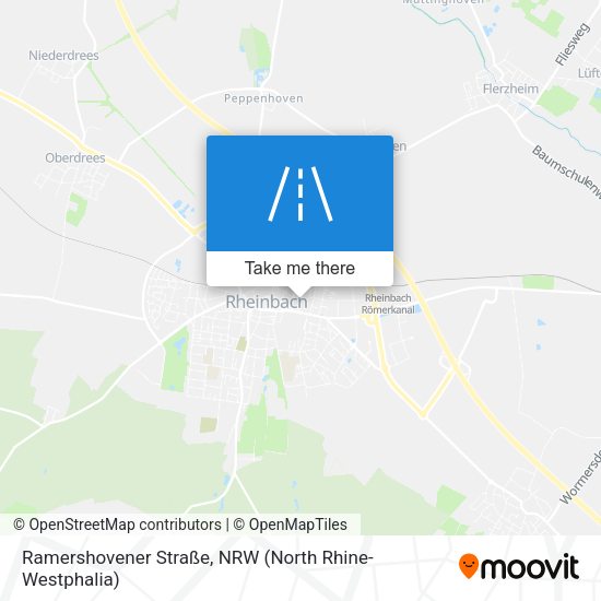Ramershovener Straße map