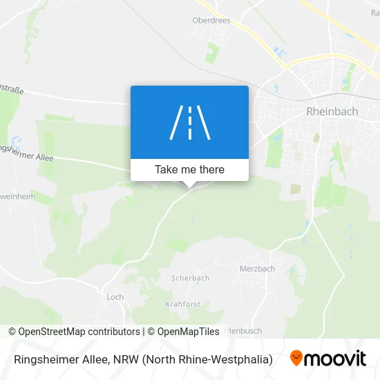 Ringsheimer Allee map