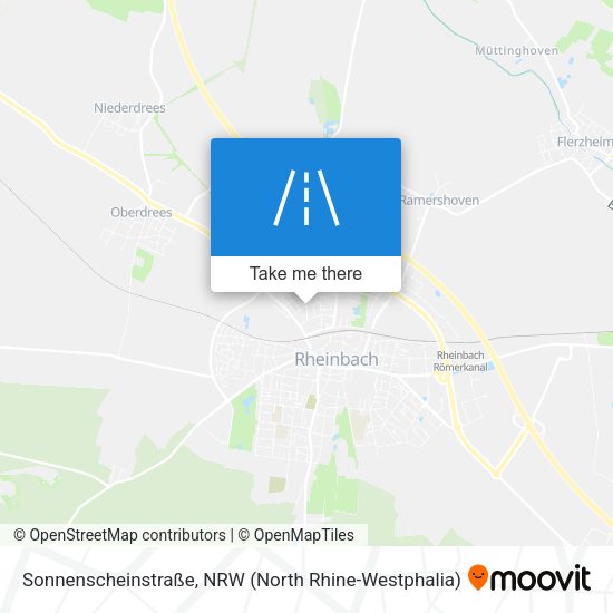 Sonnenscheinstraße map