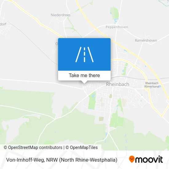 Карта Von-Imhoff-Weg