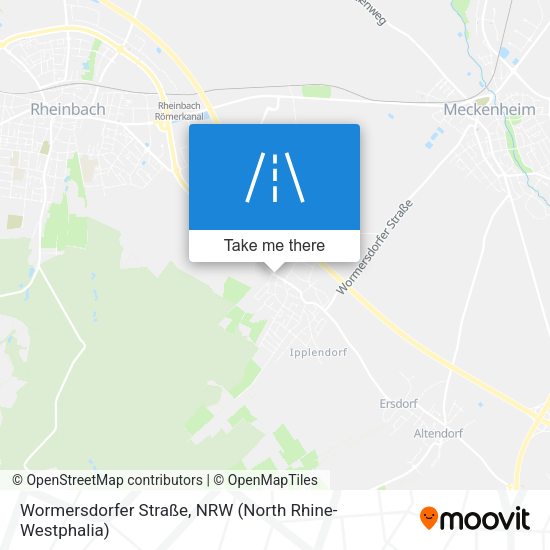 Wormersdorfer Straße map