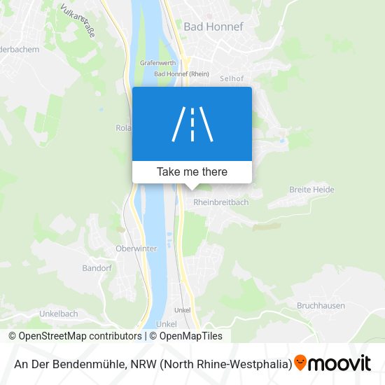 An Der Bendenmühle map