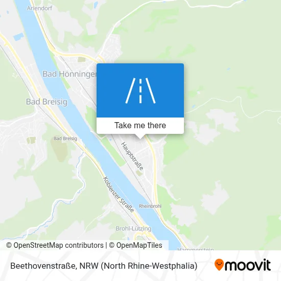 Beethovenstraße map