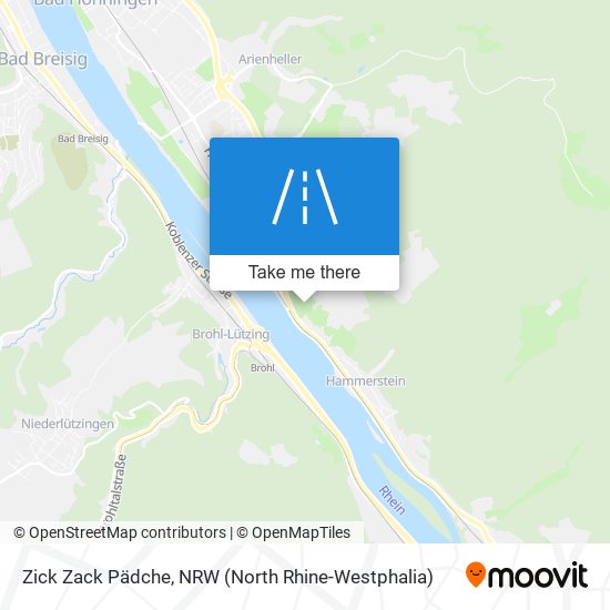 Zick Zack Pädche map