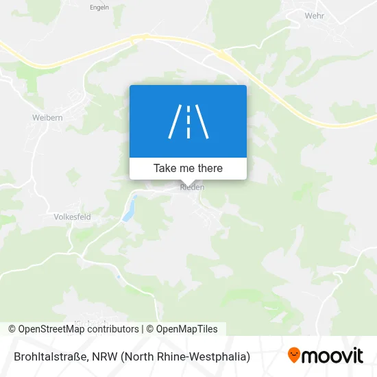 Brohltalstraße map