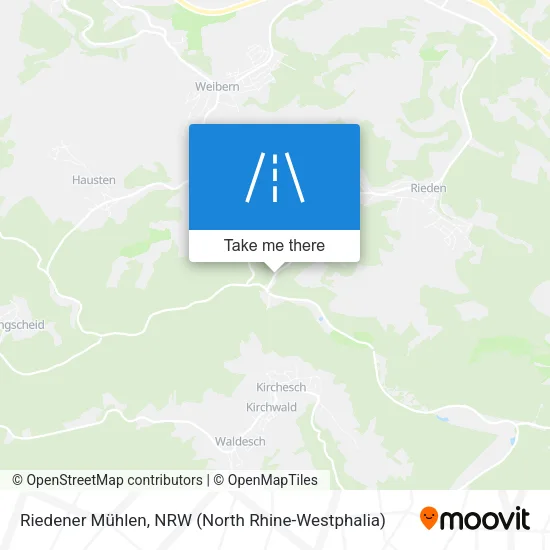 Карта Riedener Mühlen