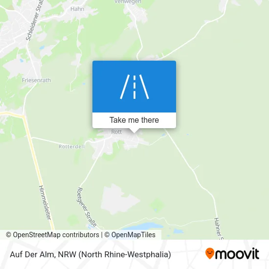 Карта Auf Der Alm
