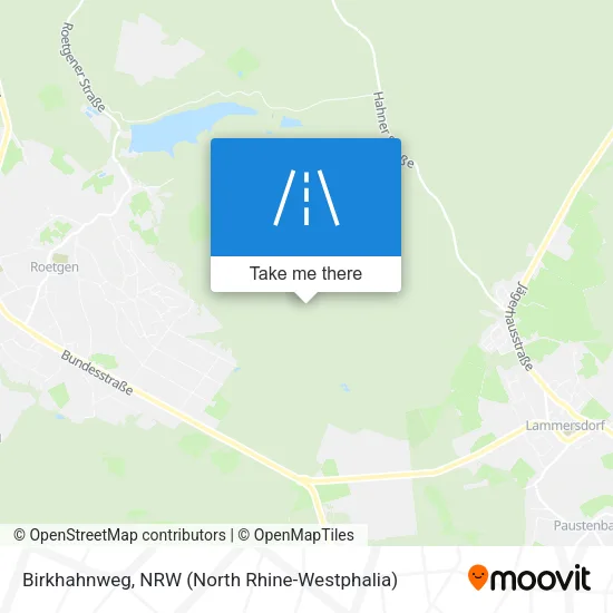 Карта Birkhahnweg