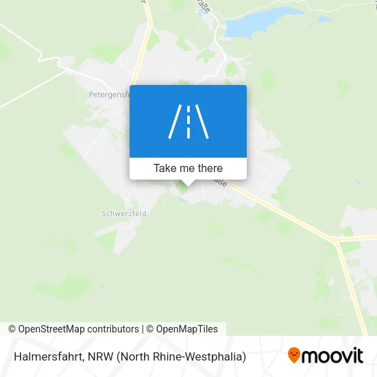 Карта Halmersfahrt