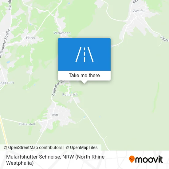 Mulartshütter Schneise map