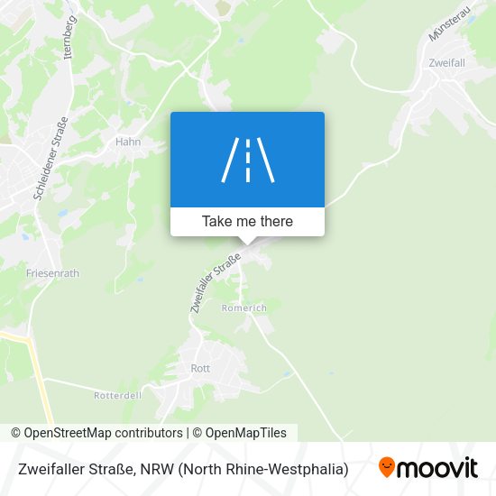 Zweifaller Straße map