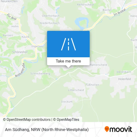 Am Südhang map