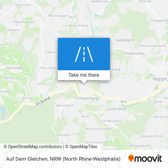Карта Auf Dem Gleichen