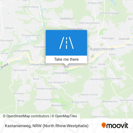 Карта Kastanienweg