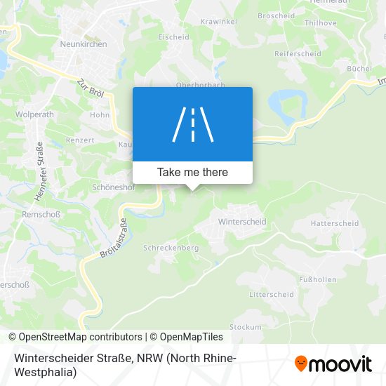 Winterscheider Straße map