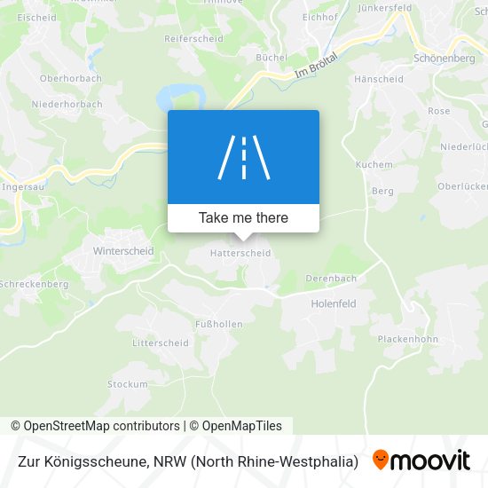 Zur Königsscheune map