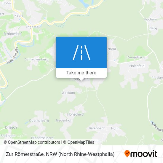 Zur Römerstraße map