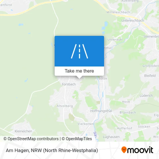 Am Hagen map