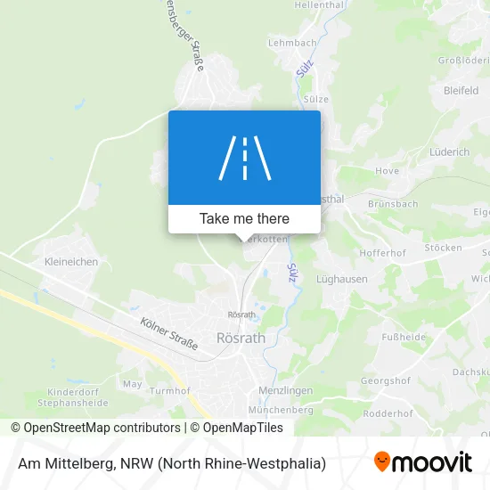 Карта Am Mittelberg