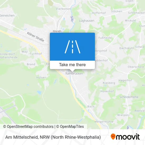 Карта Am Mittelscheid