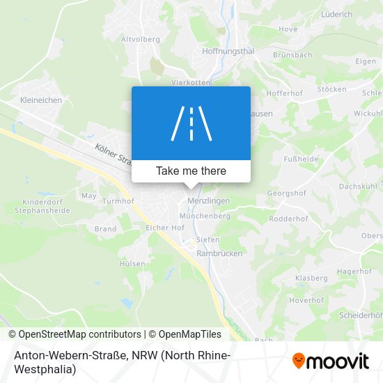 Anton-Webern-Straße map