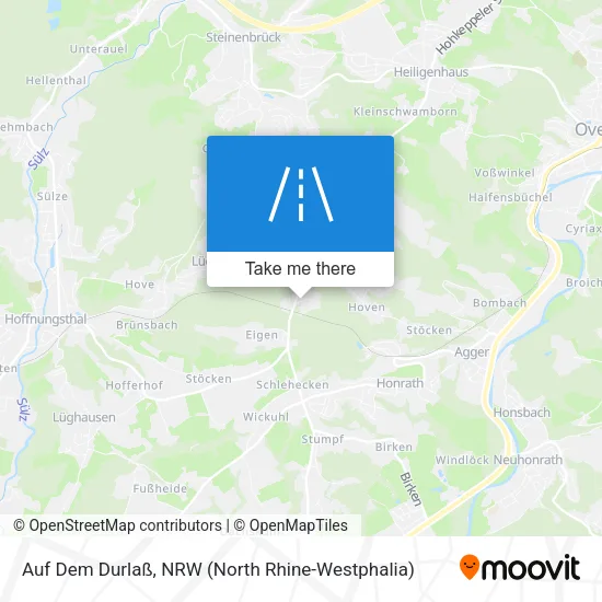 Карта Auf Dem Durlaß