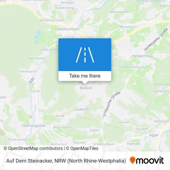 Карта Auf Dem Steinacker