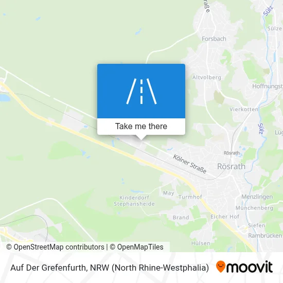 Auf Der Grefenfurth map