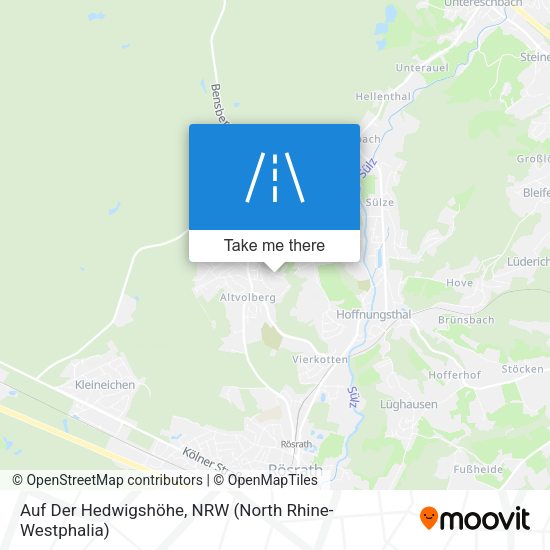Auf Der Hedwigshöhe map