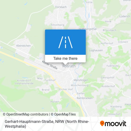 Gerhart-Hauptmann-Straße map