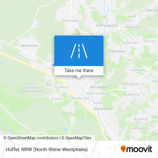 Карта Hüffel