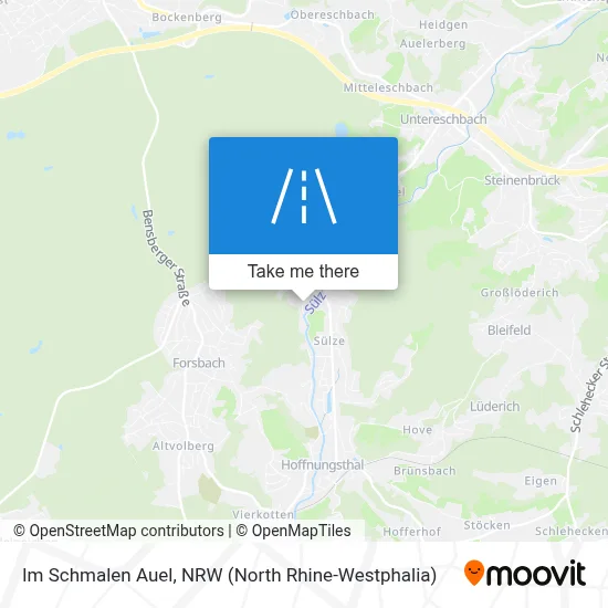 Im Schmalen Auel map