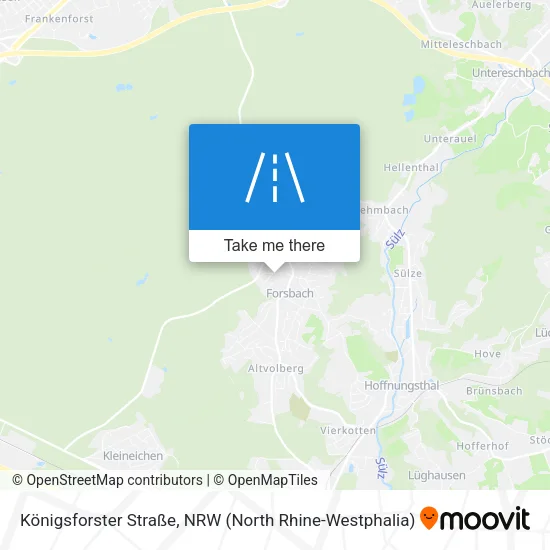 Königsforster Straße map