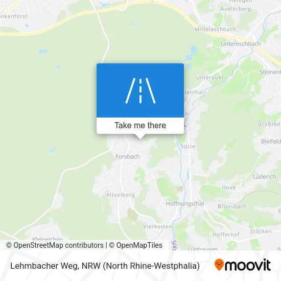 Карта Lehmbacher Weg