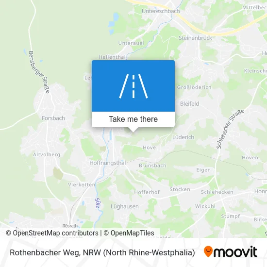 Rothenbacher Weg map