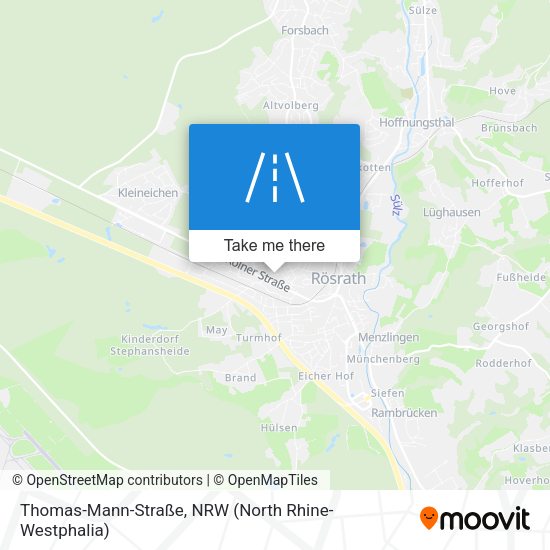 Thomas-Mann-Straße map