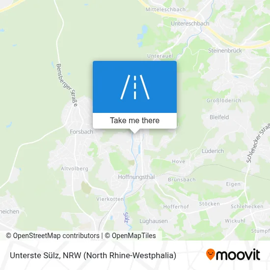 Unterste Sülz map