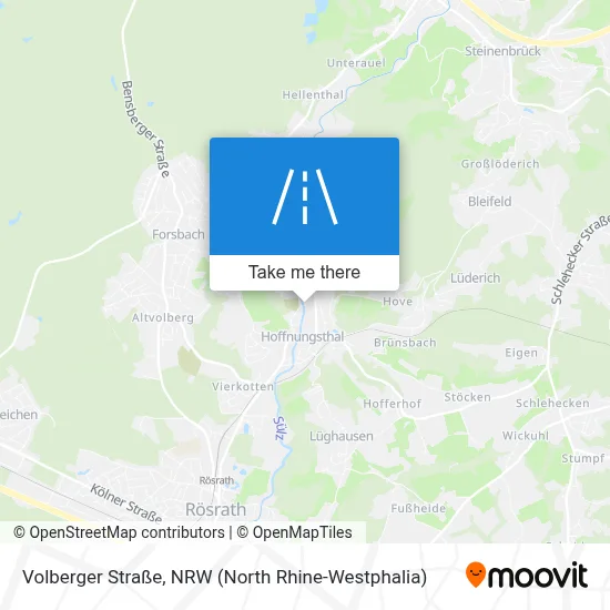 Volberger Straße map